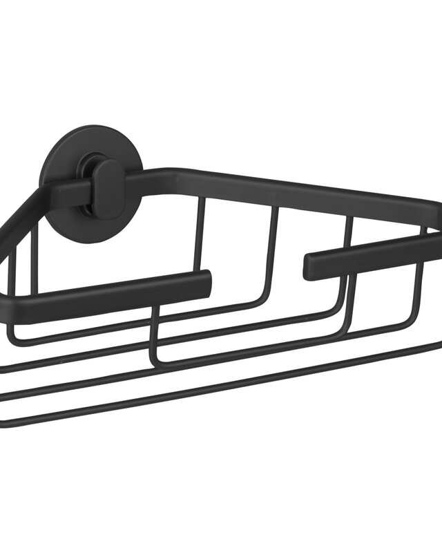 Differnz Draadmand Driehoek | Mat Zwart | B25xL13,1xH8,1 Cm