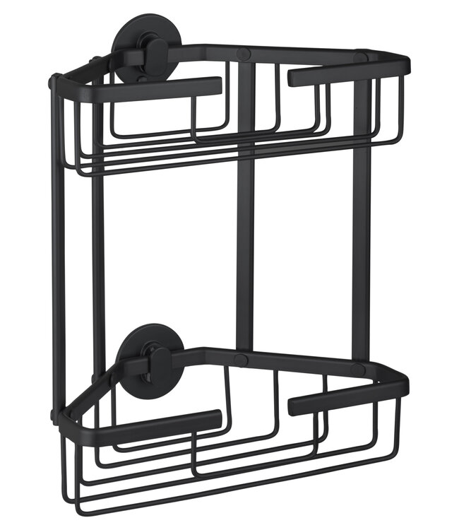 Differnz Draadmand Driehoek | Mat Zwart | 2-Laags