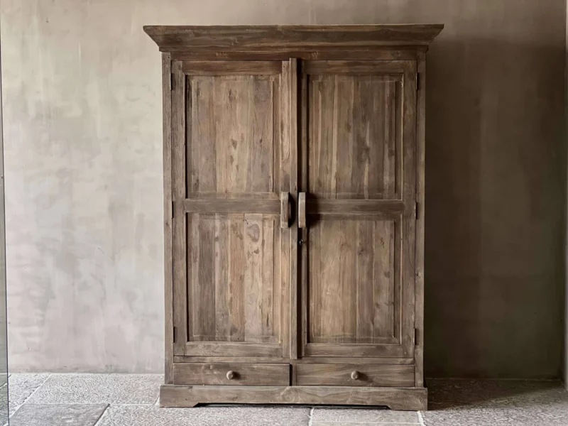 Aura Peeperkorn Kleine Kast Mees | Teakhout 170 x 130 x 60 cm