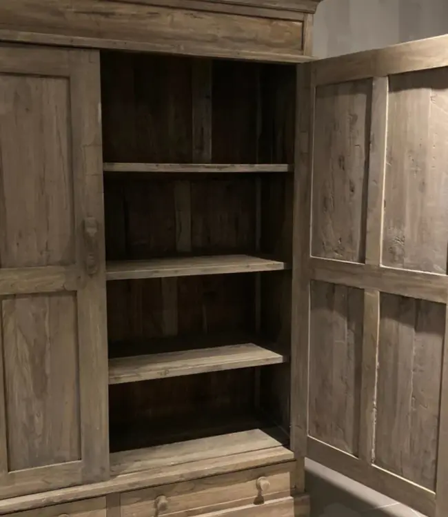 Aura Peeperkorn Kast Mees | Teakhout | H210 x B170 x D56 Cm