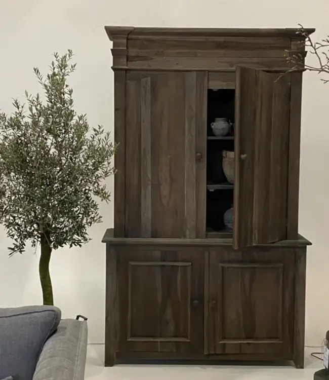 Aura Peeperkorn Kast Fiene | Teakhout | H230 x B140 x D50 Cm