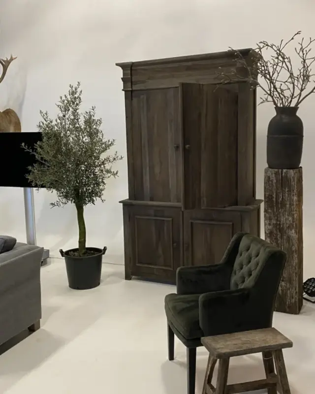 Aura Peeperkorn Kast Fiene | Teakhout | H230 x B140 x D50 Cm