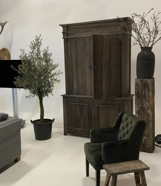 Aura Peeperkorn Kast Fiene | Teakhout | H230 x B140 x D50 Cm