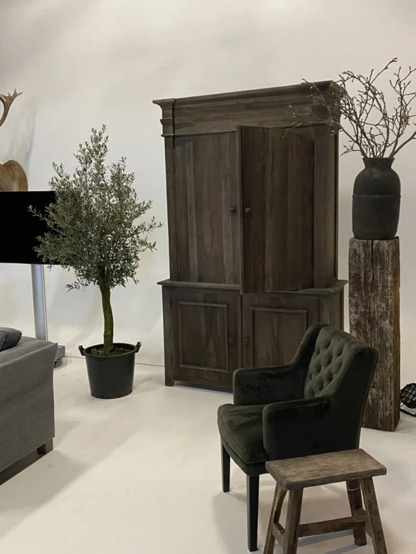 Aura Peeperkorn Kast Fiene | Teakhout | H230 x B140 x D50 Cm