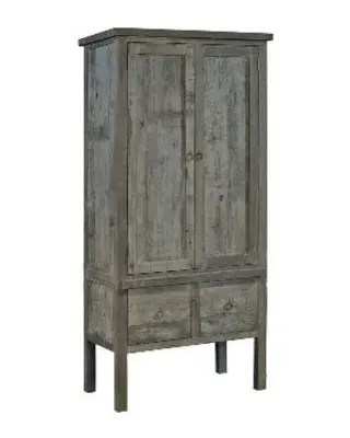 Rene Houtman Kast Indian | Driftwood | H200 x B100 x D45 Cm