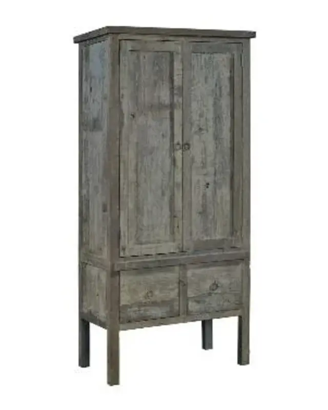 Rene Houtman Kast Indian | Driftwood | H200 x B100 x D45 Cm