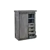 Kast Sliding Mini | Driftwood | H120xB85xD45 Cm