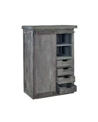 Rene Houtman Kast Sliding Mini | Driftwood | H120xB85xD45 Cm