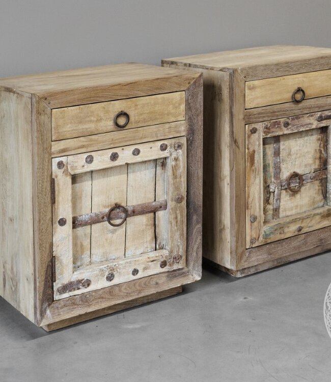 Be-Uniq Set Van 2 Nachtkastjes | H78 x B58 x D46 Cm