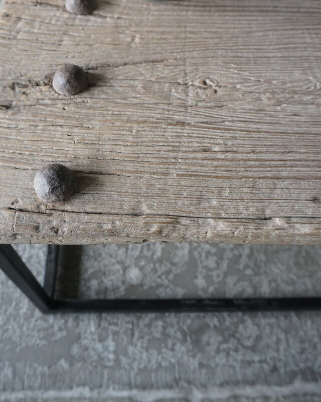Rene Houtman Salontafel India | Oud Hout | H38 x B82 x D56 cm