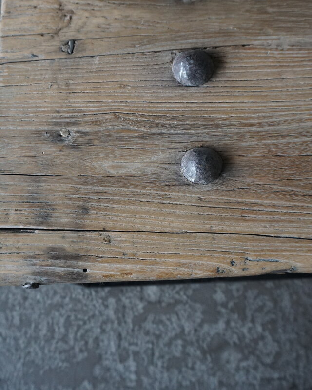 Rene Houtman Salontafel India | Oud Hout | H38 x B86 x D51 cm