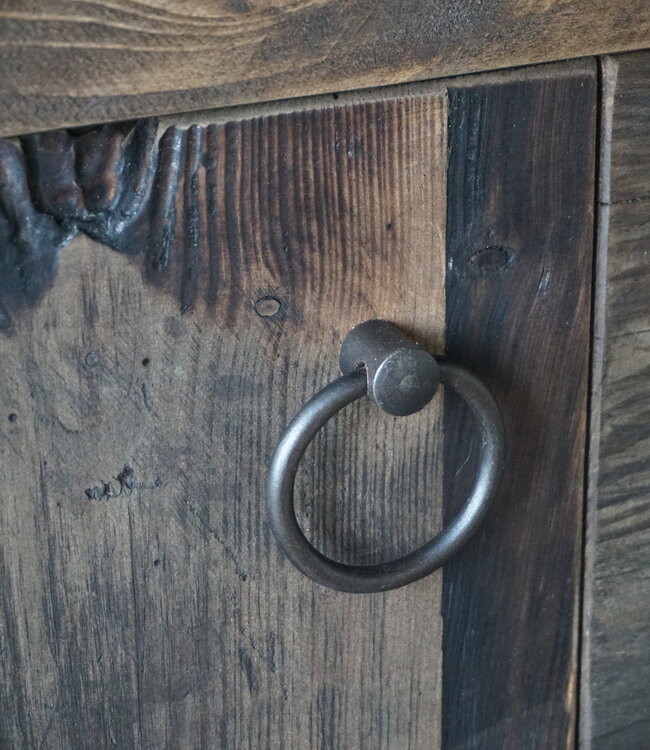 Rene Houtman Fien Landelijk Massief Houten Badkamermeubel