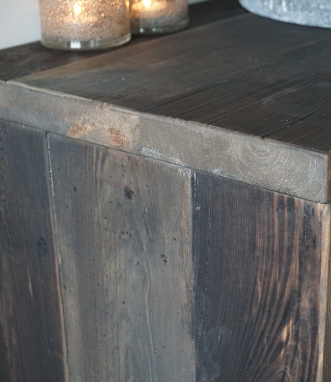 Rene Houtman Fien Landelijk Massief Houten Badkamermeubel