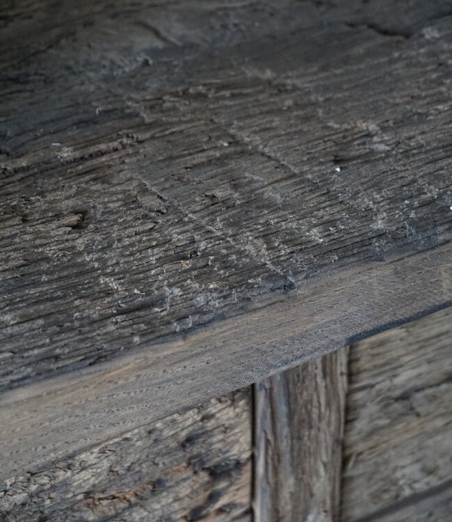 Rene Houtman Badkamermeubel Oud Eikenhout 2 Lades Noud - Kies Afmeting