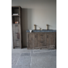 Badkamerkast Maureen | Oud Eiken Geborsteld | Kies Maat