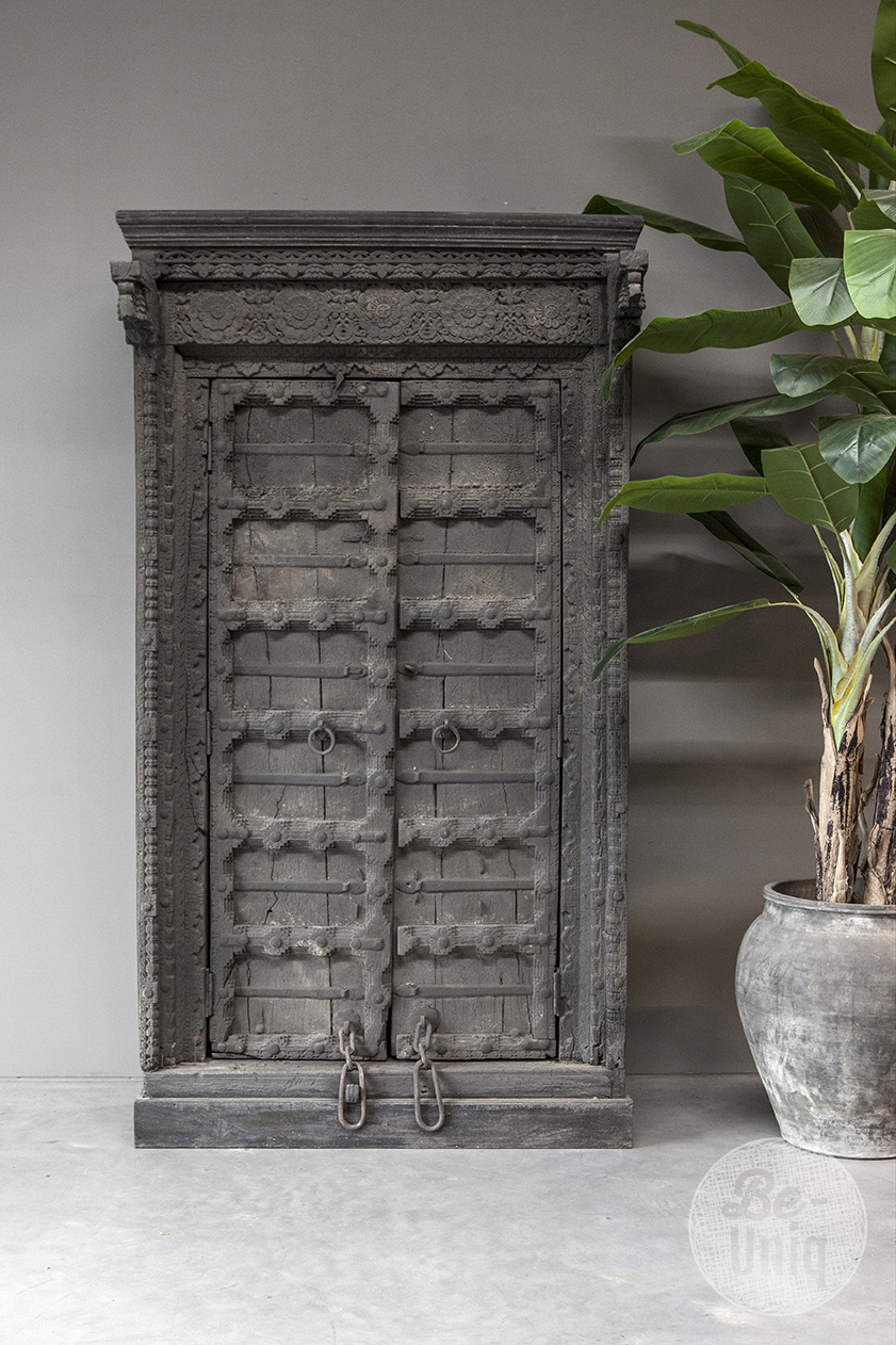 Be-Uniq 2-Deurs Kast | India | H215 x B115 x D48 Cm