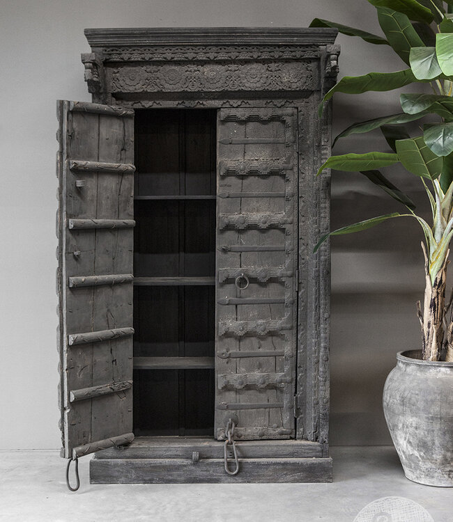 Be-Uniq 2-Deurs Kast | India | H215 x B115 x D48 Cm