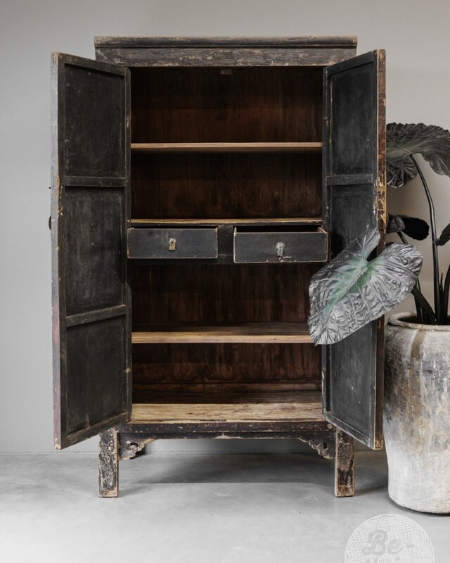 Be-Uniq Antieke Bruidskast | China | H201xB111xD59 Cm