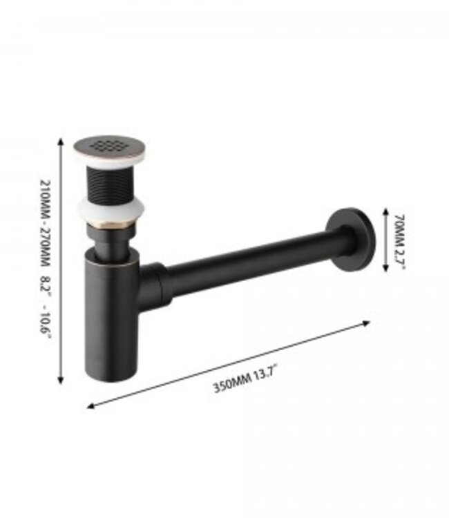 Rene Houtman Landelijke Sifon | Open | Olie Bronzen