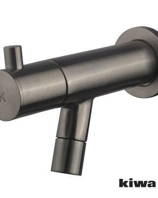 Wiesbaden Amador Fonteinkraan | Muurbevestiging | Gunmetal