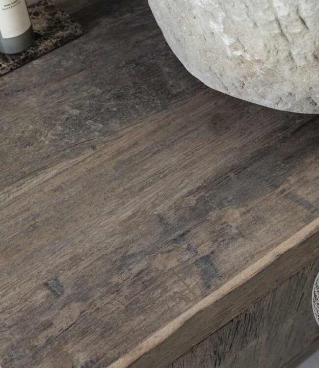 Be-Uniq Badkamermeubel Genua Oud Hout B110 x D60 x H65 cm