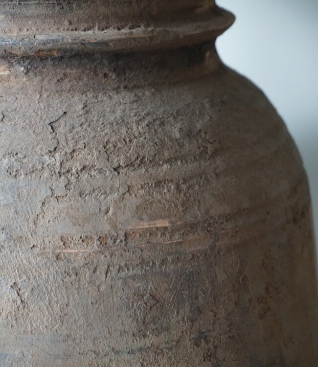 Aura Peeperkorn Nepalese Houten Pot | L