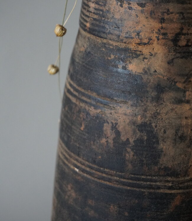 Aura Peeperkorn Nepalese Houten Pot | S