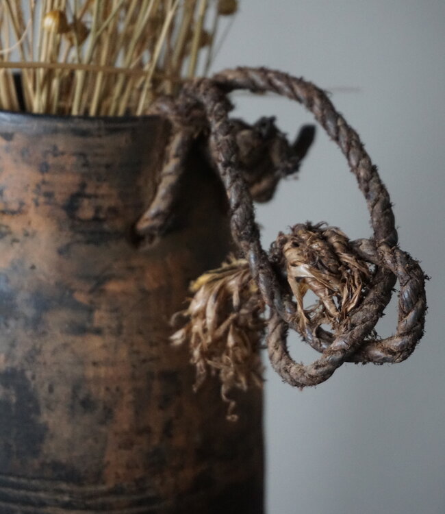 Aura Peeperkorn Nepalese Houten Pot | S