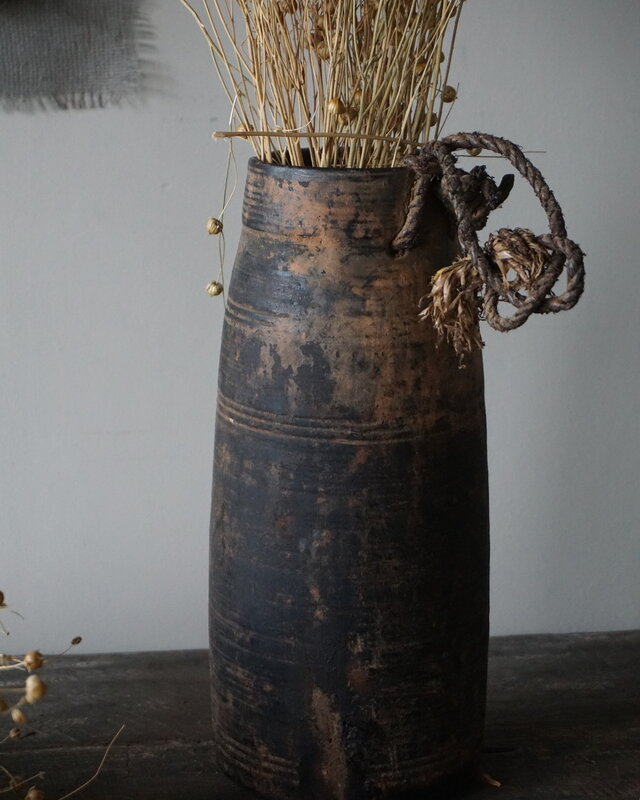 Aura Peeperkorn Nepalese Houten Pot | S