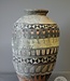 Be-Uniq Oude Beschilderde Tribal Pot | Nepal | H143 x D85