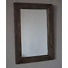 Toiletspiegel | Oud Eiken Geborsteld | H53 x B38 cm