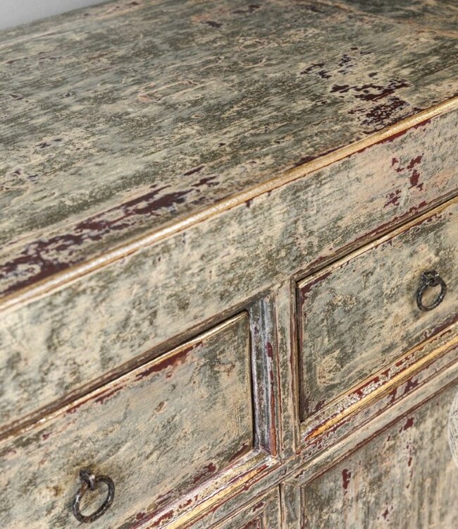 Be-Uniq Oud Dressoir | China | H94 x B229 x D45 Cm