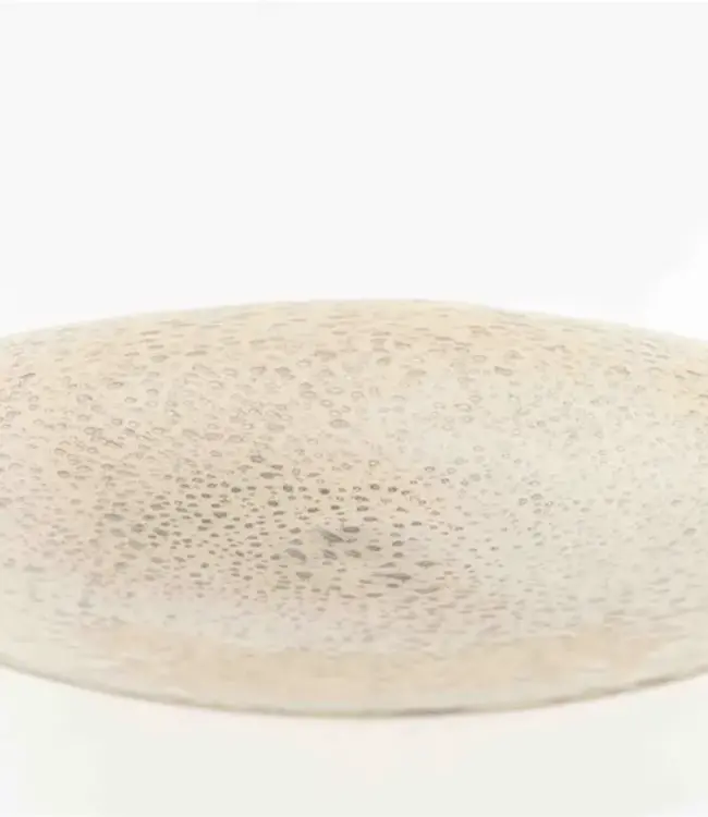 DutZ Schaal Bubbles Beige | Diameter 47 cm