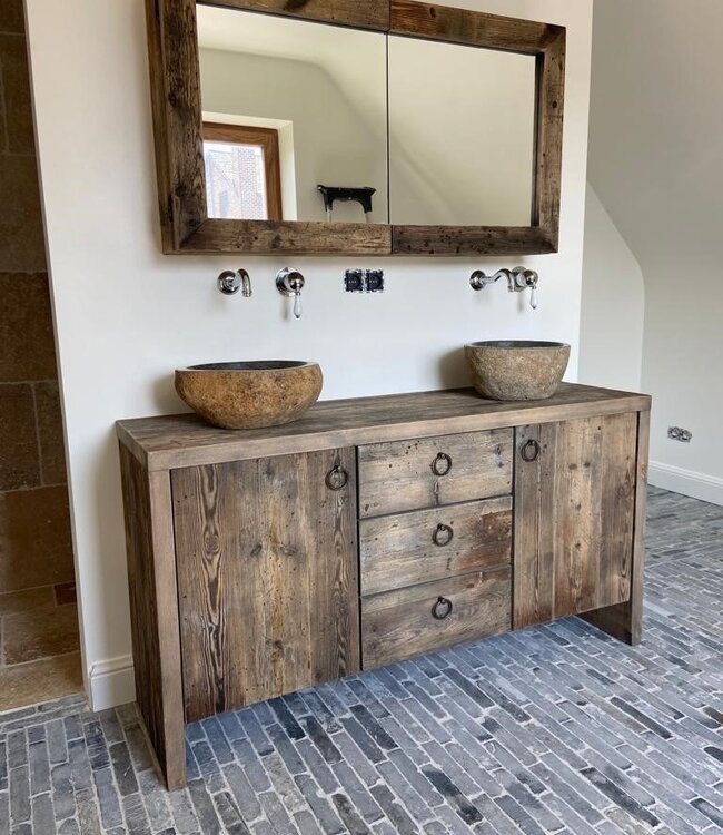 Rene Houtman Spiegelkast Isabella - Greeploos - L75 x B60 x D15