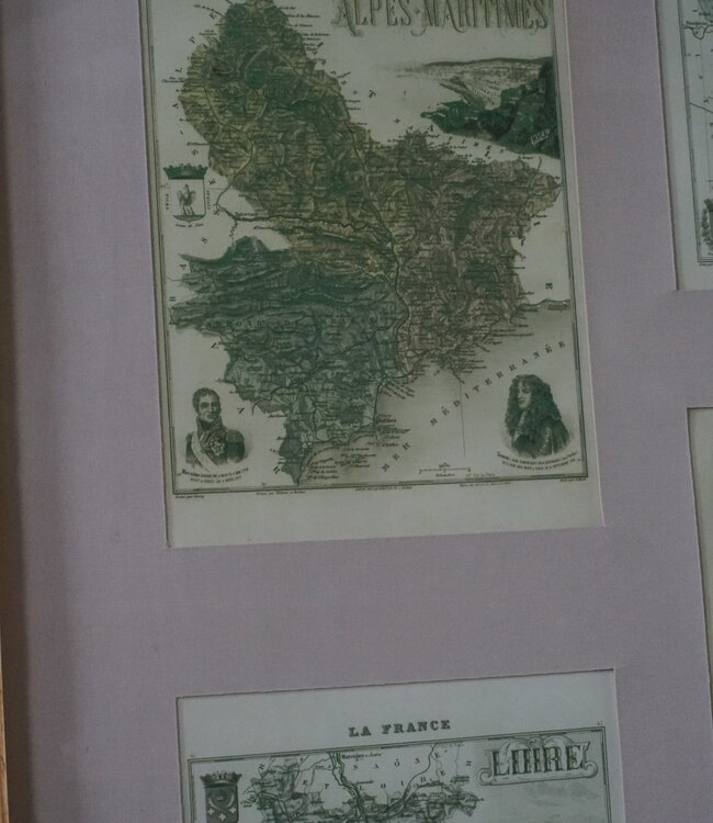 Rene Houtman Oud Frans Schilderij | H235 x B135 x D8 cm