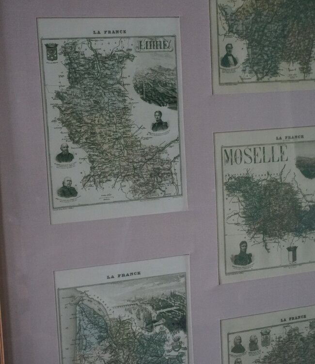 Rene Houtman Oud Frans Schilderij | H235 x B135 x D8 cm