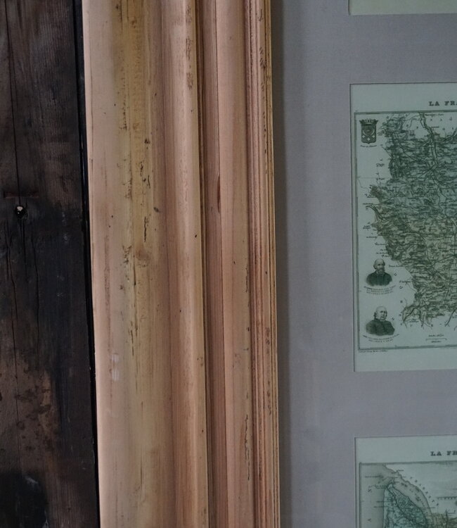 Rene Houtman Oud Frans Schilderij | H235 x B135 x D8 cm