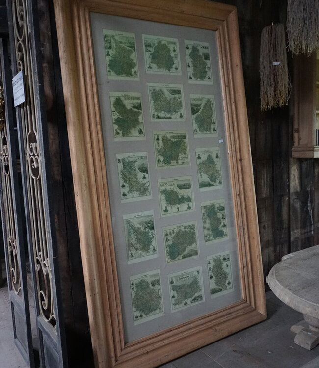 Rene Houtman Oud Frans Schilderij | H235 x B135 x D8 cm