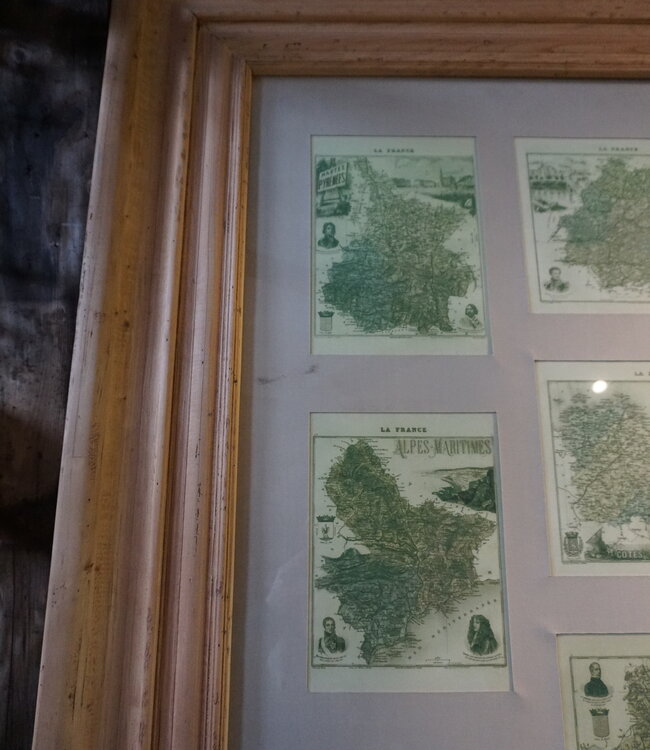 Rene Houtman Oud Frans Schilderij | H235 x B135 x D8 cm