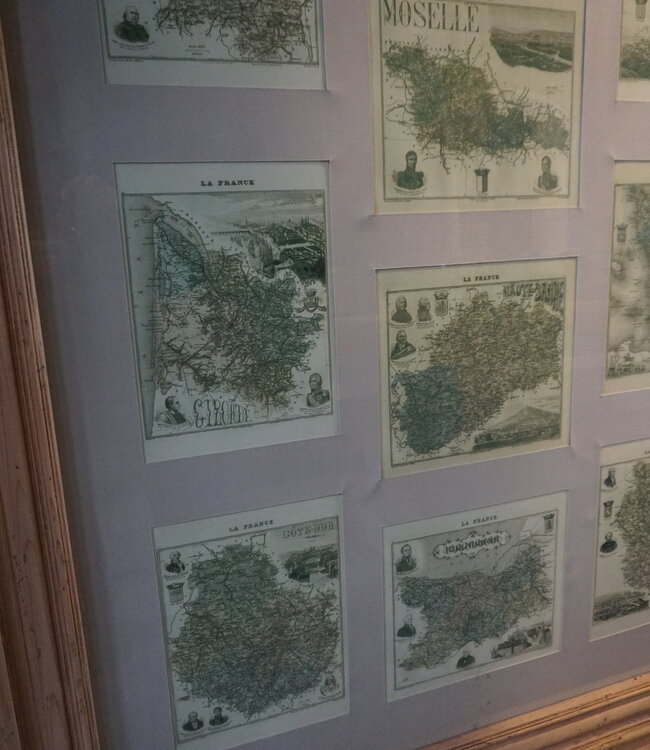 Rene Houtman Oud Frans Schilderij | H235 x B135 x D8 cm