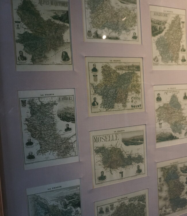 Rene Houtman Oud Frans Schilderij | H235 x B135 x D8 cm