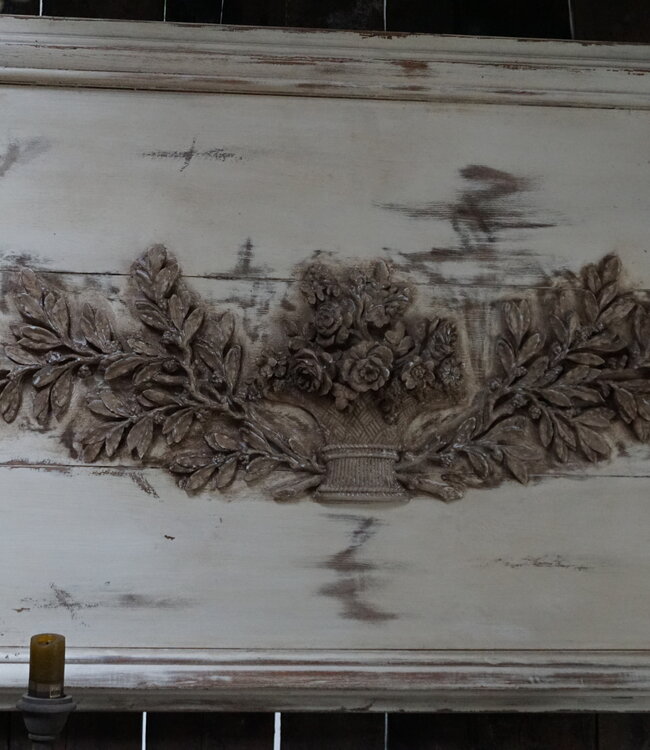 Rene Houtman Schilderij Bloem Ornament | H108 x B160 cm