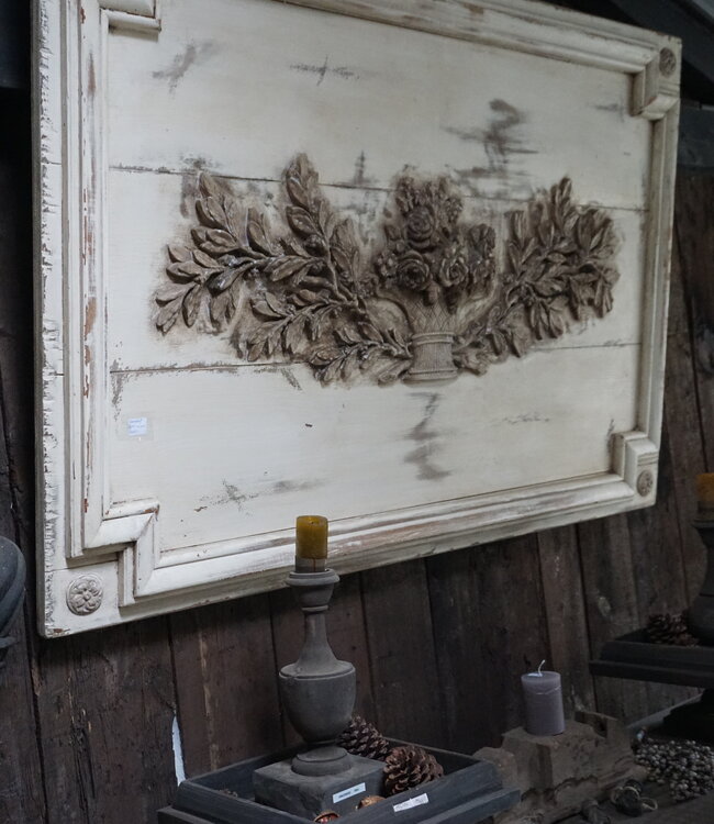 Rene Houtman Schilderij Bloem Ornament | H108 x B160 cm