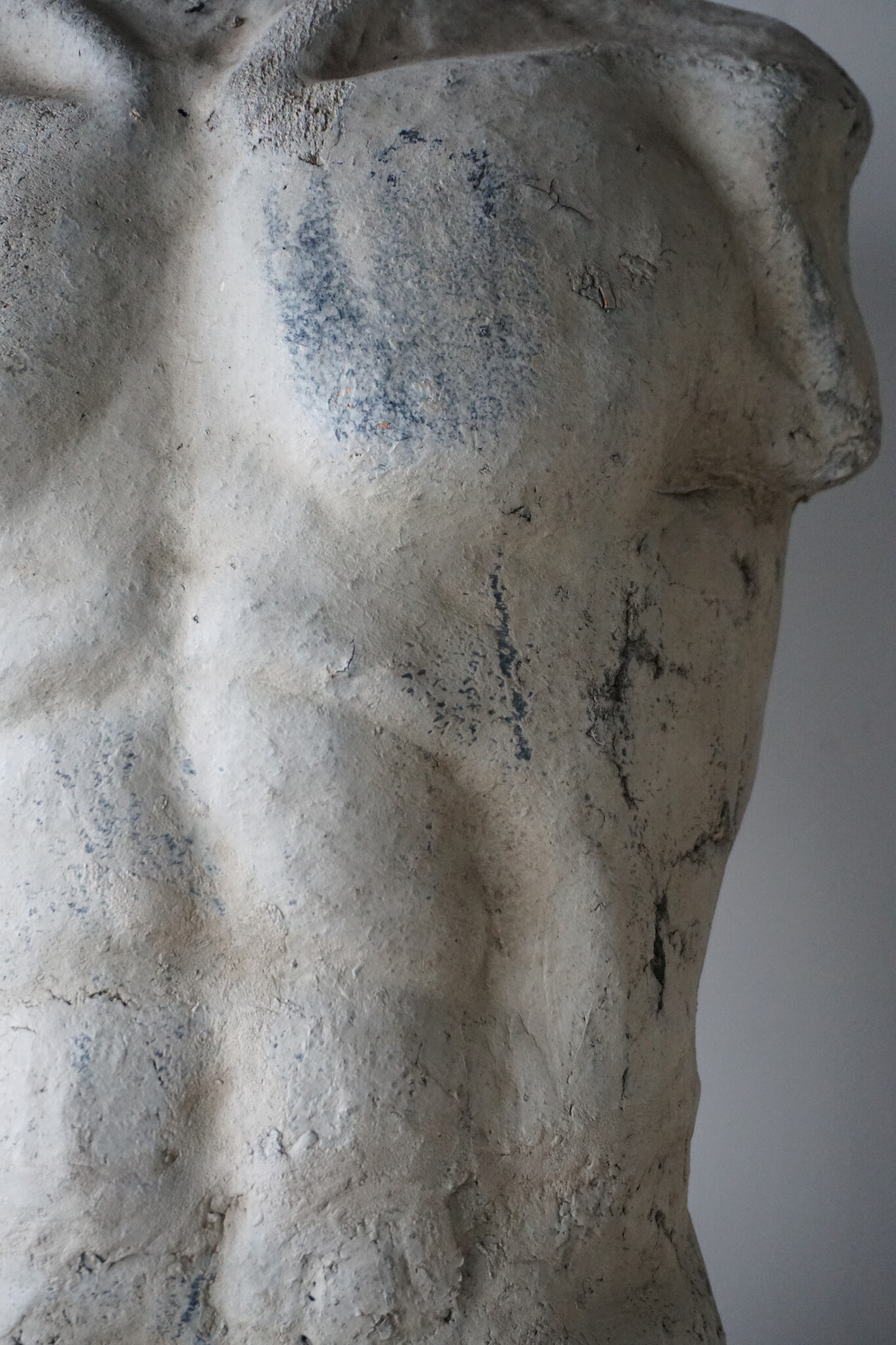 Rene Houtman Stenen Beeld Mannen Torso | H80 x B29 x D29 cm