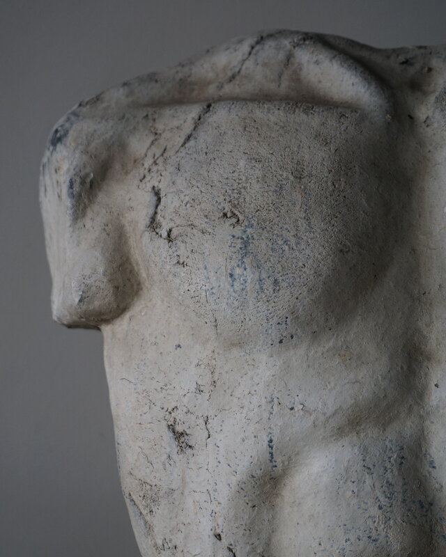 Rene Houtman Stenen Beeld Mannen Torso | H80 x B29 x D29 cm
