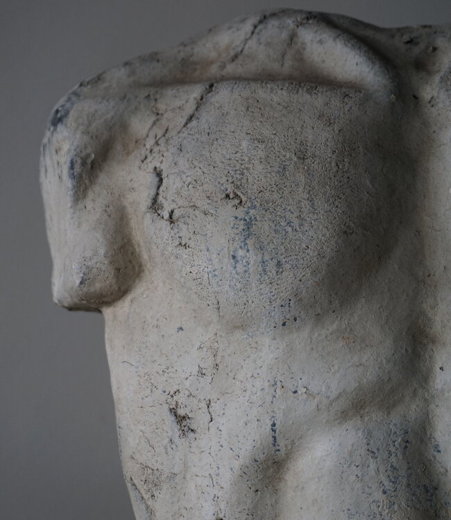 Rene Houtman Stenen Beeld Mannen Torso | H80 x B29 x D29 cm