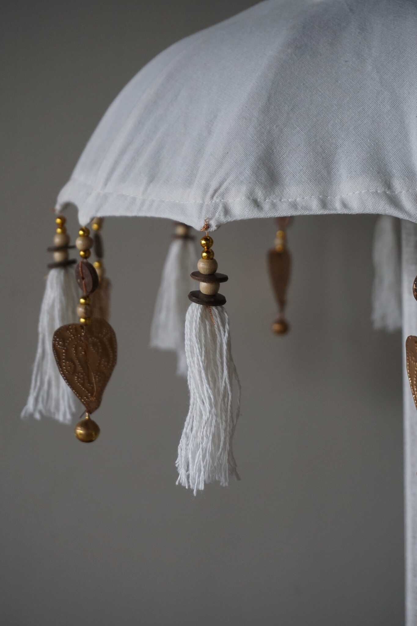 Rene Houtman Tafelparasol Bali Met Hangertjes | H80 x D42 cm