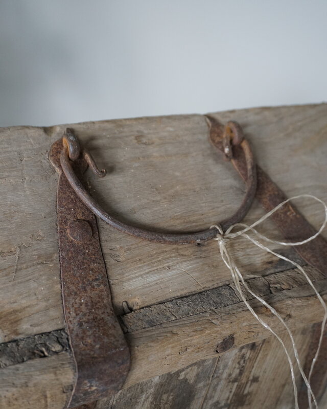 Rene Houtman Grote Houten Bak/Trog | H20 x B148 x D82 cm