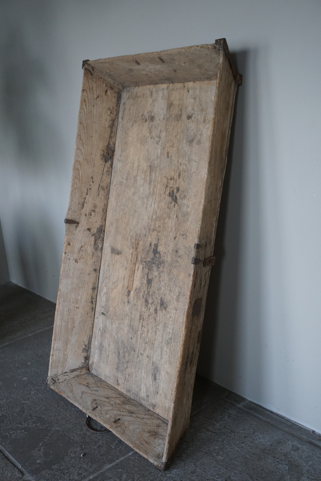 Rene Houtman Grote Houten Bak/Trog | H20 x B148 x D82 cm