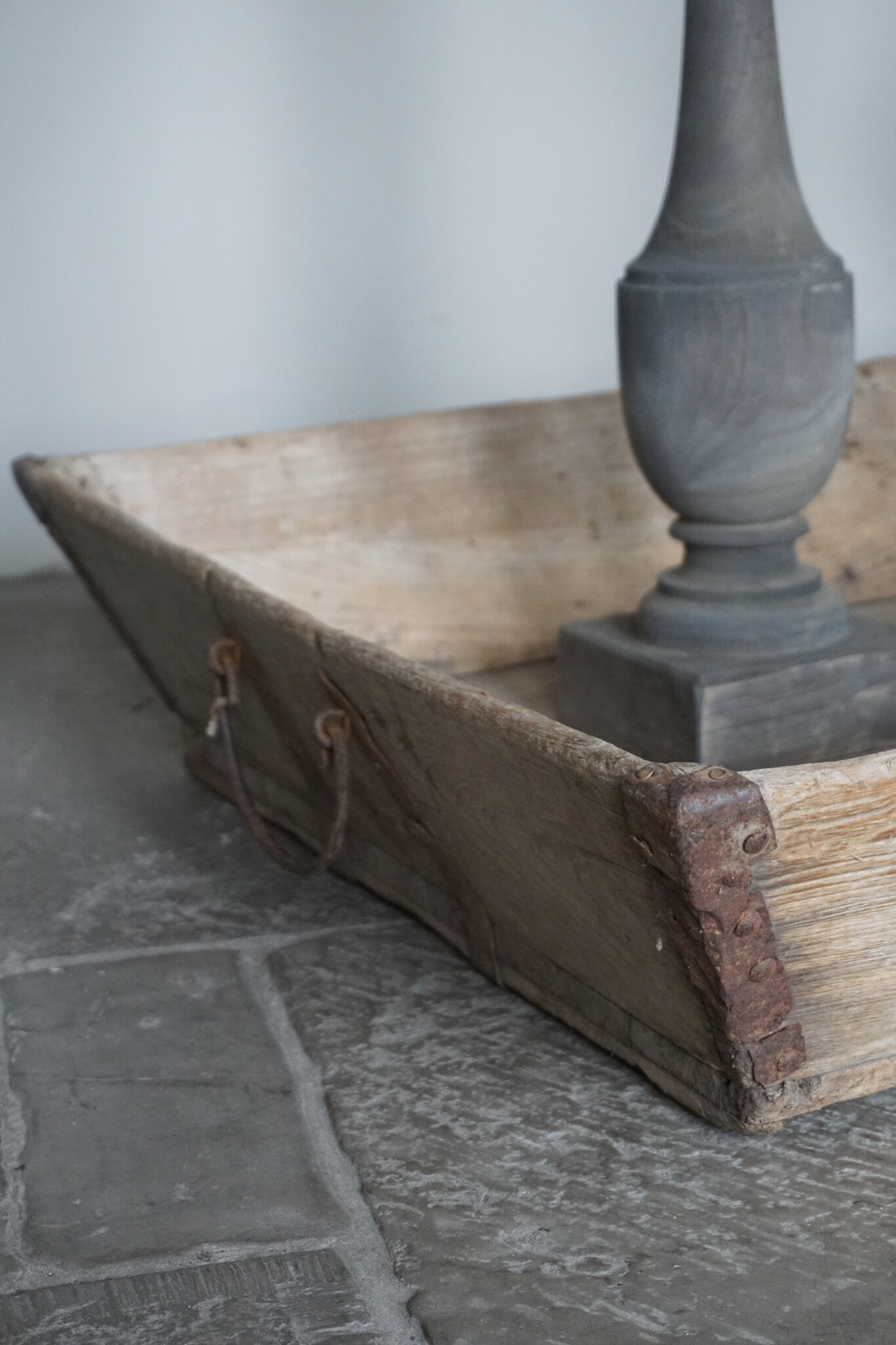 Rene Houtman Grote Houten Bak/Trog | H20 x B148 x D82 cm